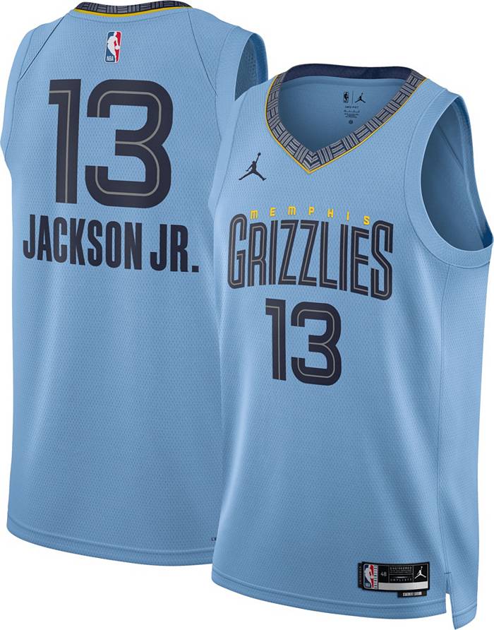 Unisex Jordan Brand Jaren Jackson Jr. Light Blue Memphis Grizzlies Swingman Jersey - Statement Edition Size: Large