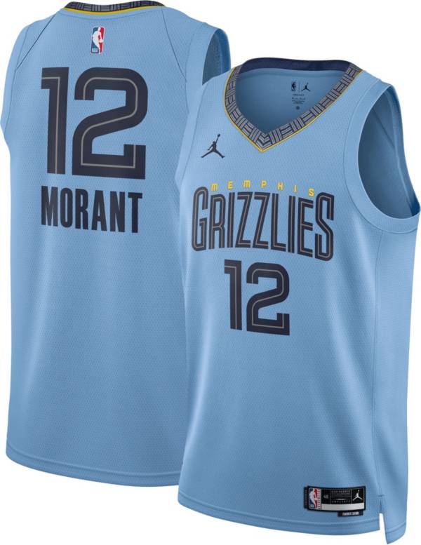 Nike Youth Memphis Grizzlies Ja Morant #12 Blue Dri-FIT Swingman Jersey