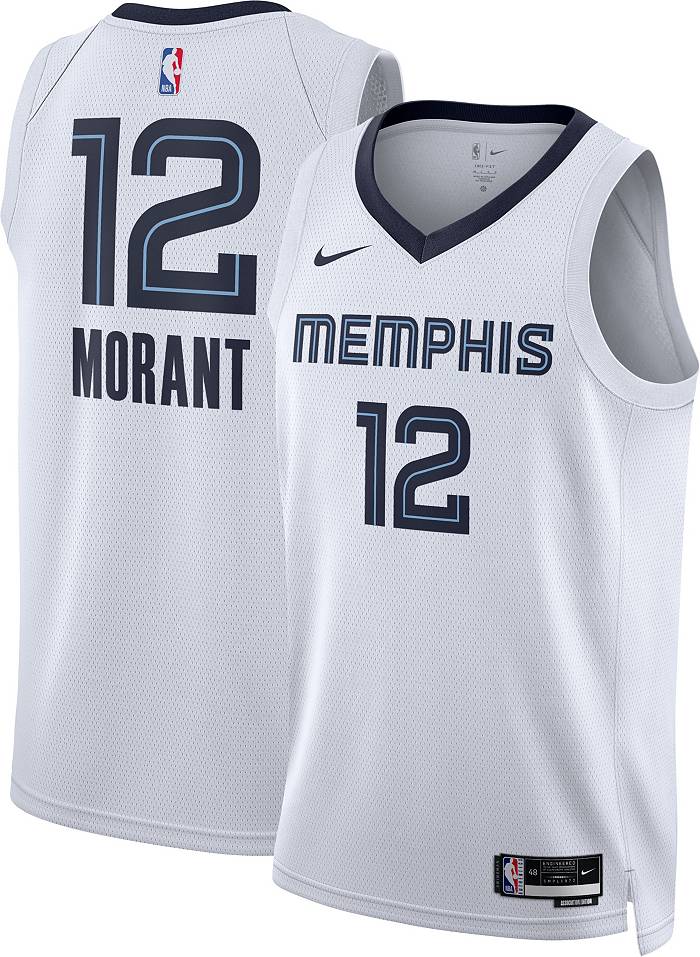 Ja Morant #12 New City Edition Memphis Grizzlies Jersey Size 48 M