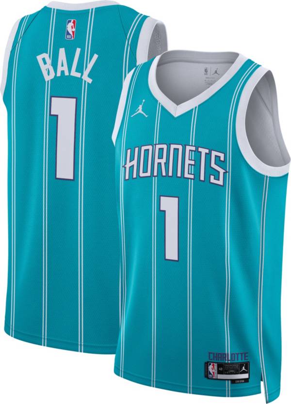 Nike Men's Charlotte Hornets Ball Teal Dri-FIT Swingman Jersey | Dick's Sporting Goods