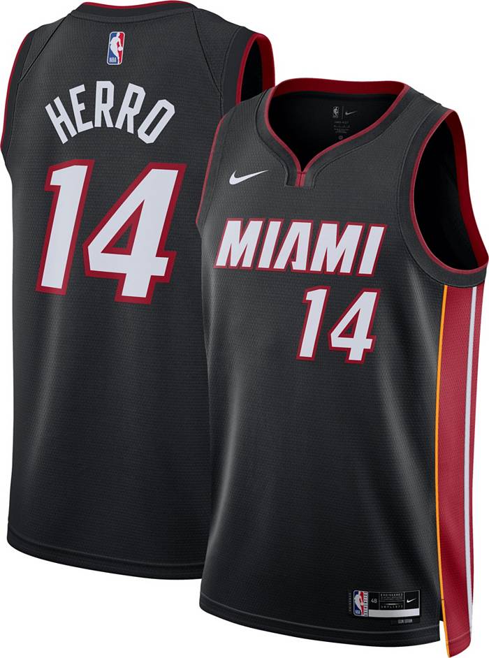 Dick's Sporting Goods Nike Men's 2021-22 City Edition Miami Heat Tyler  Herro #14 Black Dri-FIT Swingman Jersey