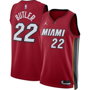 sorry, Jordan Adult Miami Heat Jimmy Butler #22 Statement Jersey is currently out of stock