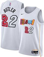 Men's Miami Heat Jimmy Butler Nike White 2022/23 City Edition Name & Number  Pullover Hoodie