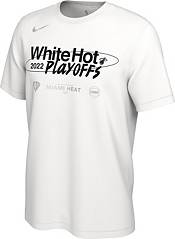 Miami Heat White Hot Tee - Vintage White - Throwback
