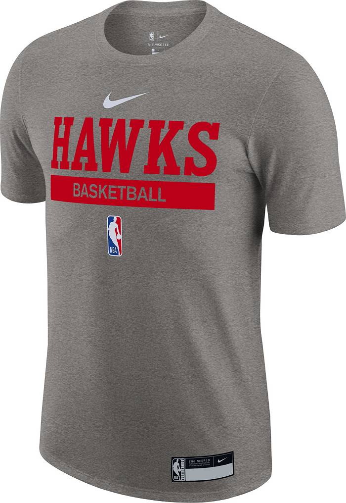 Nike Men's Atlanta Hawks Red Logo Hoodie