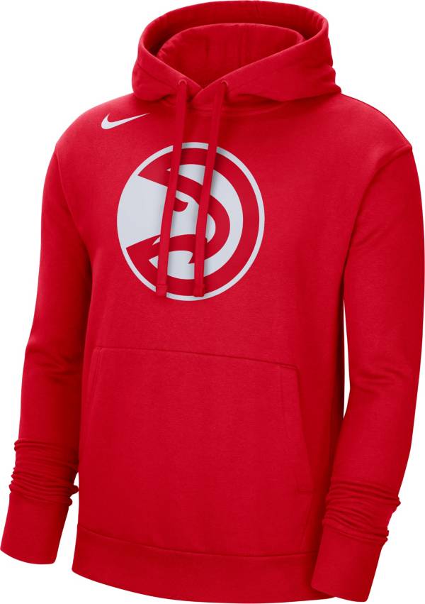 Nike Men's Atlanta Hawks Red Fleece Pullover Hoodie product image