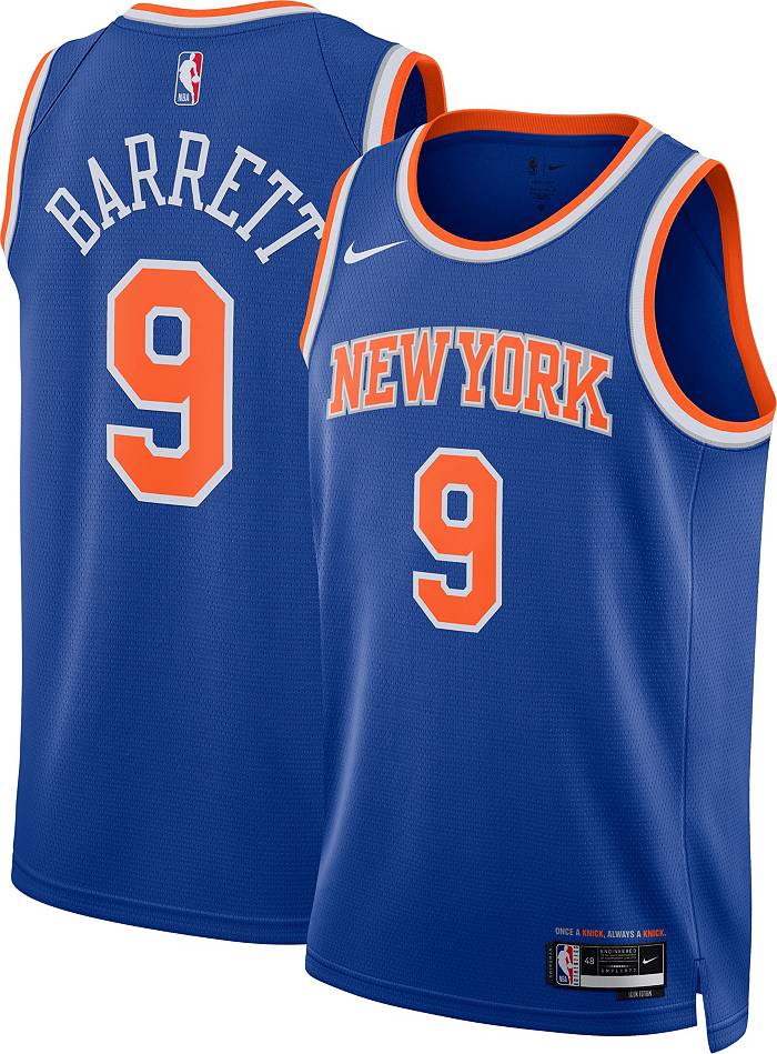 NIKE NBA YEAR ZERO New York Knicks RJ Barrett CLASSIC JERSEY