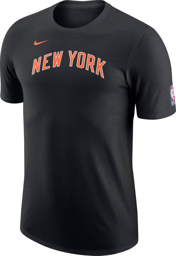 Nike Men's 2022-23 City Edition York Knicks Black Warm-Up T-Shirt | Dick's Sporting Goods