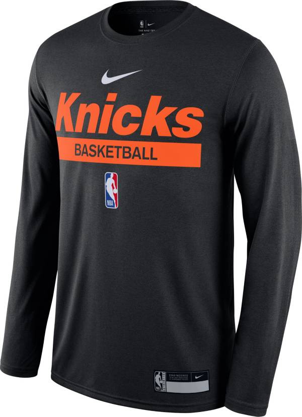region Elektrisk Slange Nike Men's New York Knicks Black Dri-Fit Practice Long Sleeve T-Shirt |  Dick's Sporting Goods