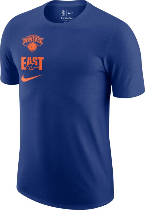 Nike Men's New York Knicks Blue Block T-Shirt product image