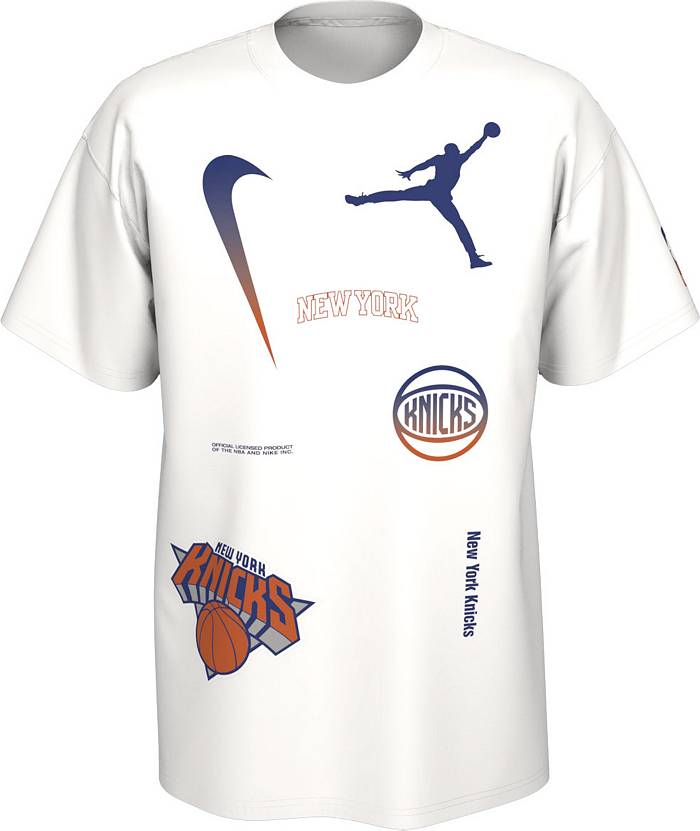 Nike Youth New York Knicks RJ Barrett #9 White Dri-FIT Swingman