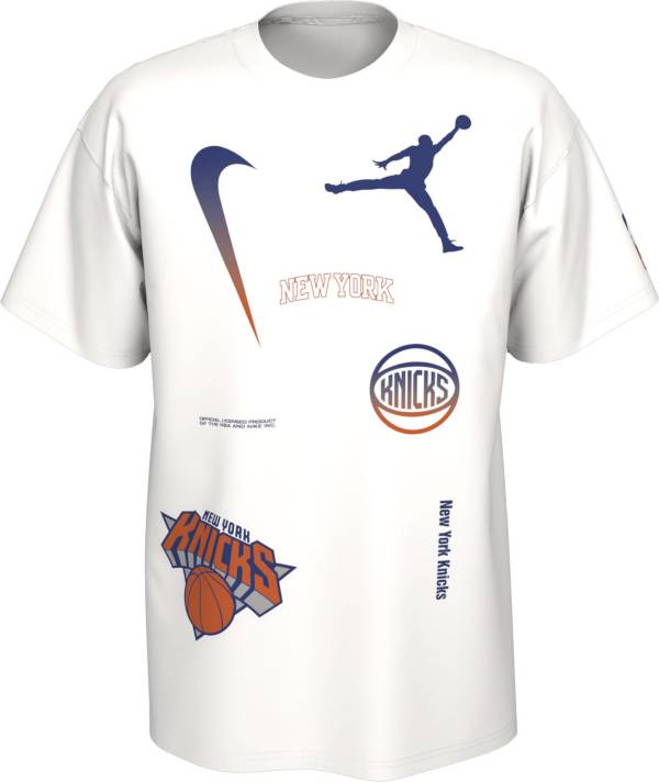 Nike Men's New York Knicks White Max 90 T-Shirt product image
