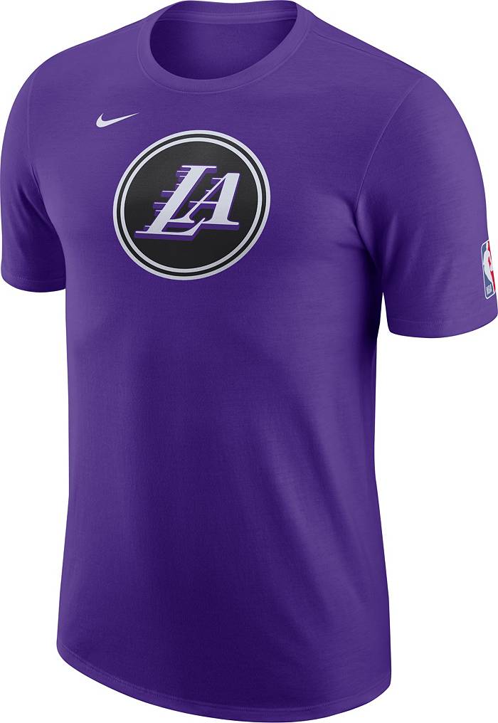 Nike Men's 2022-23 City Edition Los Angeles Lakers Purple Warm-Up