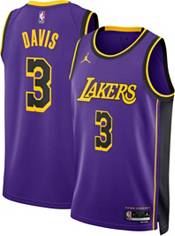 ANTHONY DAVIS Los Angeles LAKERS Nike WISH Purple KOBE KB Patch Swingman  Jersey