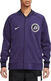 Dick's Sporting Goods Nike Men's Los Angeles Lakers Purple Dri-Fit 1/4 Zip  Top