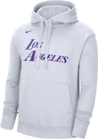 Nike Women's 2022-23 City Edition Los Angeles Lakers Black Essential Pullover Hoodie, Medium
