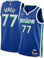 Nike Youth 2022-23 City Edition Dallas Mavericks Luka Doncic #77 Blue  Dri-FIT Swingman Jersey