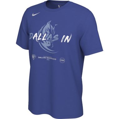 sorry, Nike Men's Dallas Mavericks “All In” Blue 2022 NBA Playoffs Mantra T-Shirt is currently out of stock