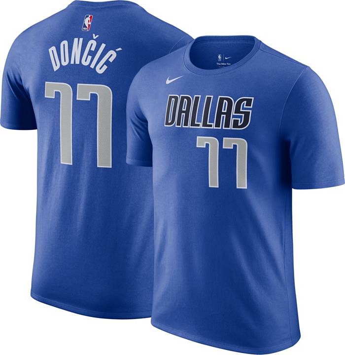 Nike Kids' Dallas Mavericks Luka Doncic #77 Royal Swingman Jersey