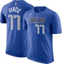Dick's Sporting Goods Nike Youth Dallas Mavericks Luka Doncic #77 Blue  Cotton T-Shirt