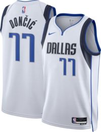 NBA Dallas Mavericks Luka Dončić Jersey Navy - Burned Sports