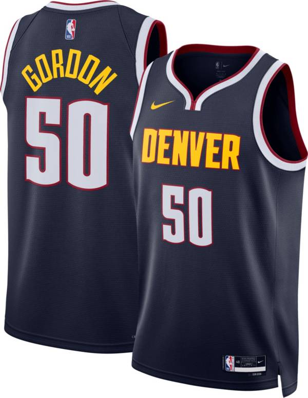 Nike Men's Denver Nuggets Aaron Gordon 50 Navy DriFIT Swingman Jersey Dick's Sporting Goods