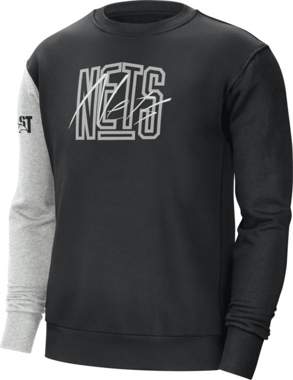 Men's Brooklyn Nets Nike Navy 2021/22 City Edition Essential Logo