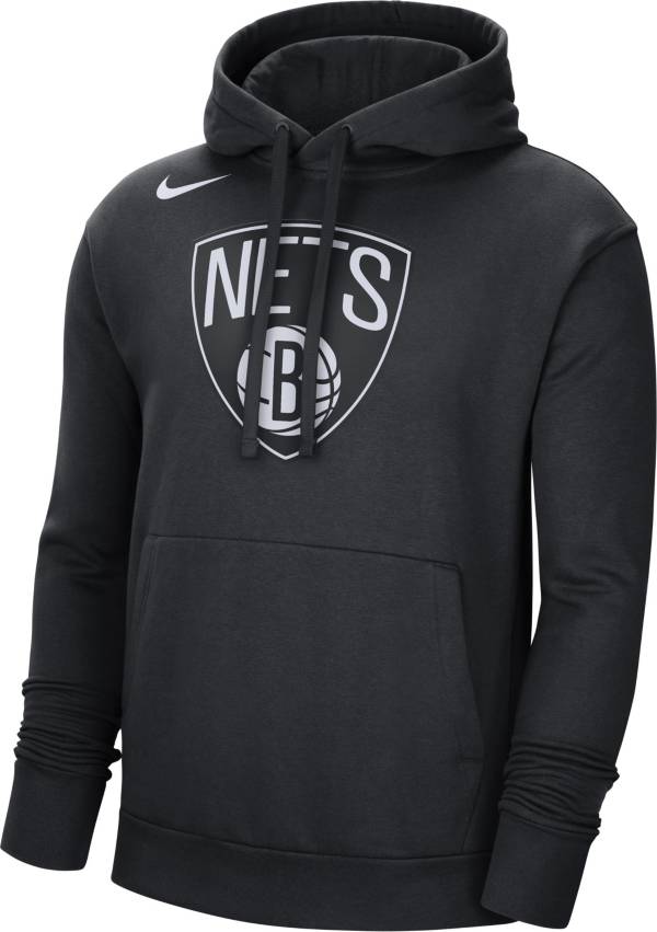 Nike Men's Brooklyn Nets Black Fleece Pullover Hoodie product image
