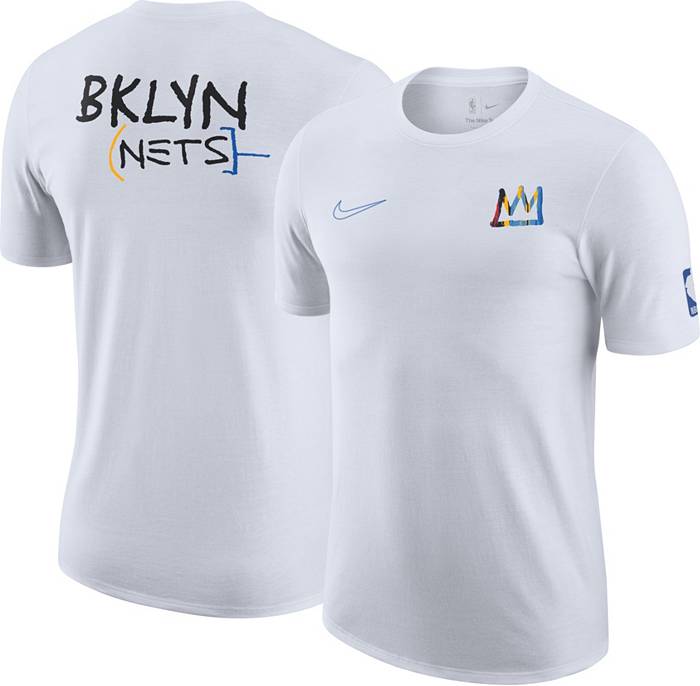 Men's New Era White Brooklyn Nets 2022/23 City Edition Brushed