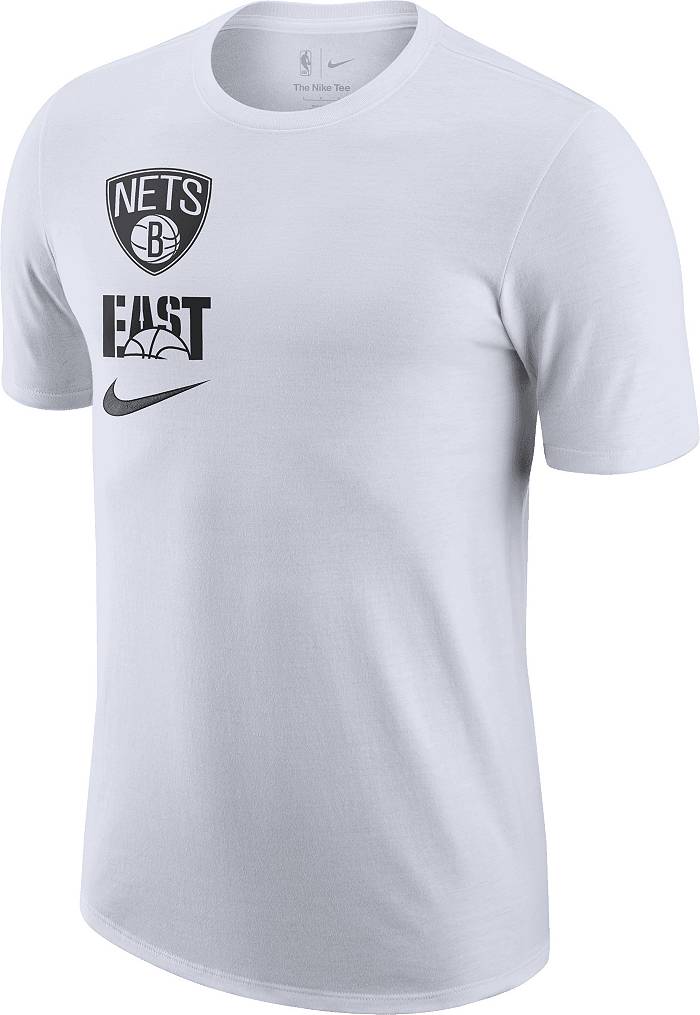 Brooklyn Nets Gray & Black T-shirt Cotton Blend Mens XLT