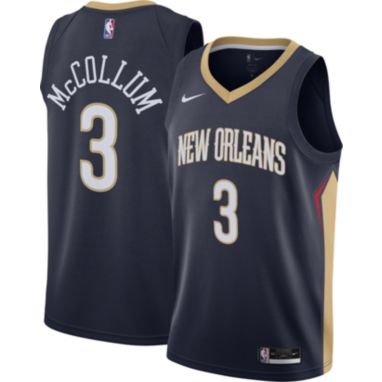 sorry, Nike Men's New Orleans Pelicans CJ McCollum #3 Navy Dri-FIT Swingman Jersey is currently out of stock