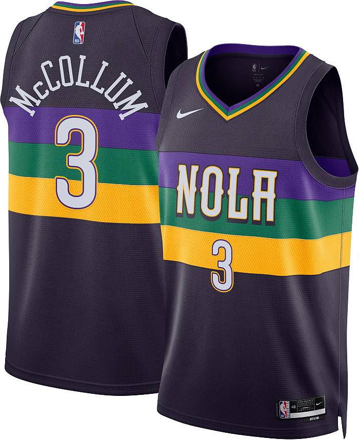 Nike Men's 2022-23 City Edition New Orleans Pelicans CJ McCollum