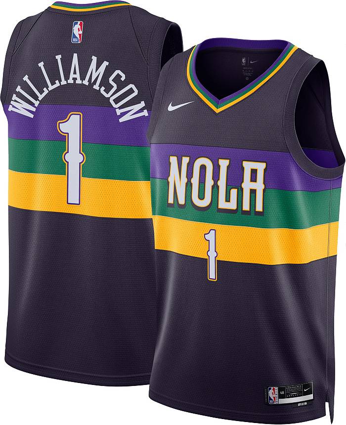 Youth Nike Zion Williamson White New Orleans Pelicans Swingman Player Jersey