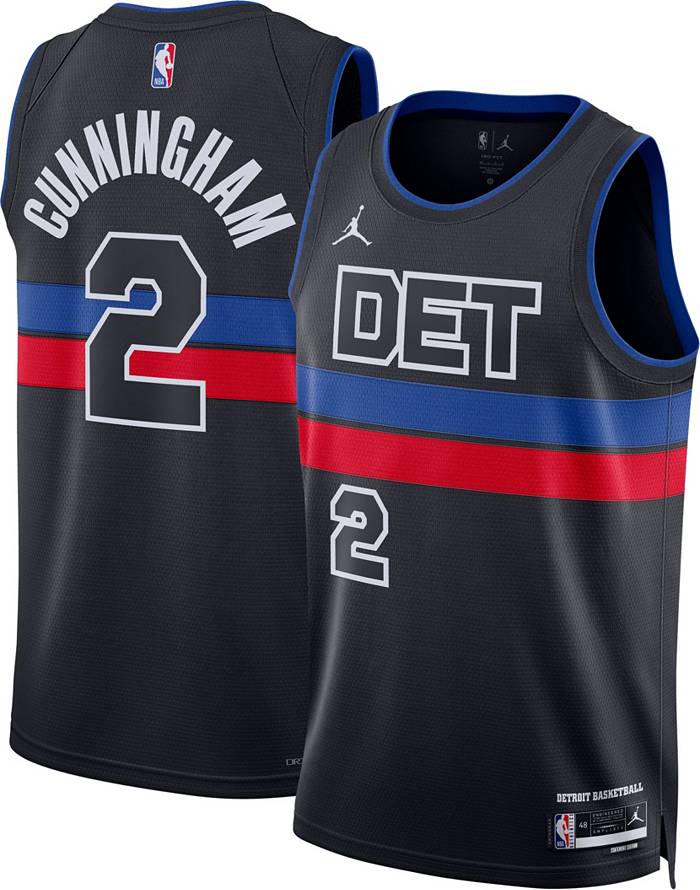 Jordan, Shirts, 2 Cade Cunningham Pistons Jersey Statement Edition