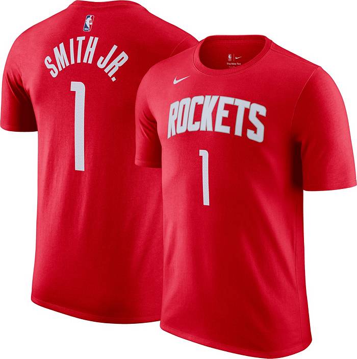 Houston Rockets Nike Icon Edition Swingman Jersey - Red - Jabari Smith Jr. - Mens