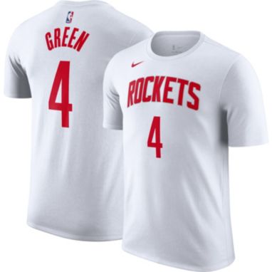 sorry, Nike Men's Houston Rockets Jalen Green #4 White T-Shirt is currently out of stock