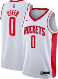 Nike Men's 2022-23 City Edition Houston Rockets Jalen Green #4 Navy Dri-Fit Swingman Jersey, XL, Blue