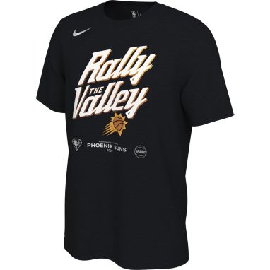 sorry, Nike Men's Phoenix Suns “Rally the Valley” Black 2022 NBA Playoffs Mantra T-Shirt is currently out of stock