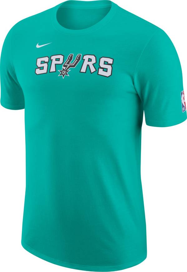 Nike Men S 22 23 City Edition San Antonio Spurs Green Warm Up T Shirt Dick S Sporting Goods