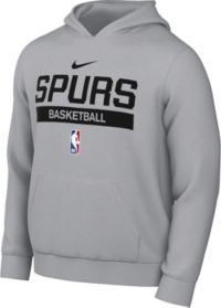 San Antonio Spurs Nike Men's Training Primary 1/4 Zip- Gray