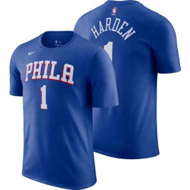 sorry, Nike Men's Philadelphia 76ers James Harden #1 Blue T-Shirt is currently out of stock