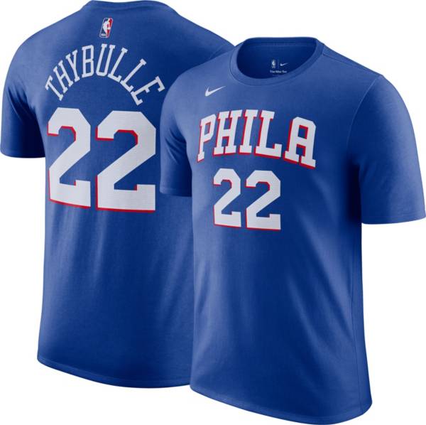 Nike Men's Philadelphia 76ers Matisse Thybulle #22 Blue T-Shirt product image