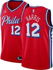 Nike Men's 2022-23 City Edition Philadelphia 76ers Tobias Harris #12 White Dri-Fit Swingman Jersey, XXL