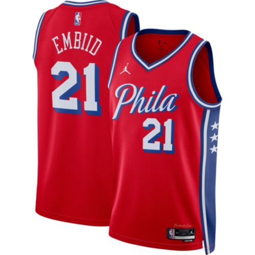 Nike Adult Philadelphia 76ers Tyrese Maxey #0 Swingman Icon Jersey