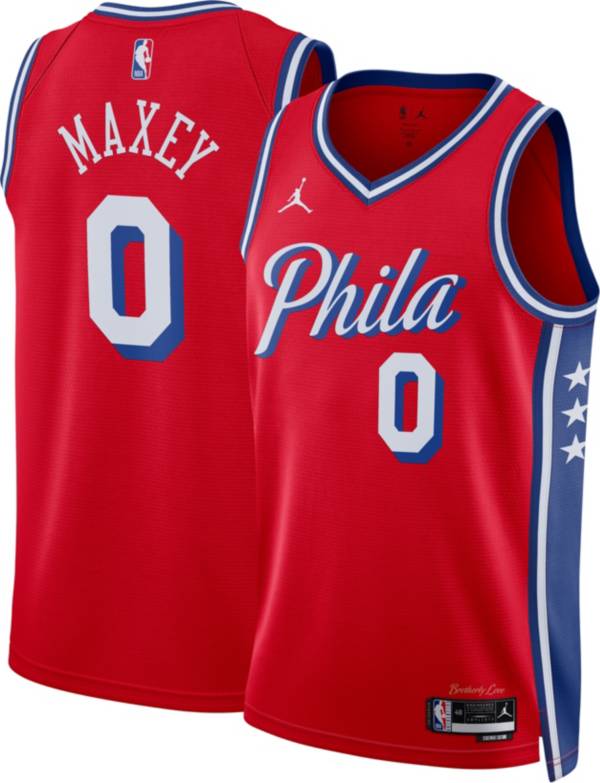 Red best sale sixers jersey