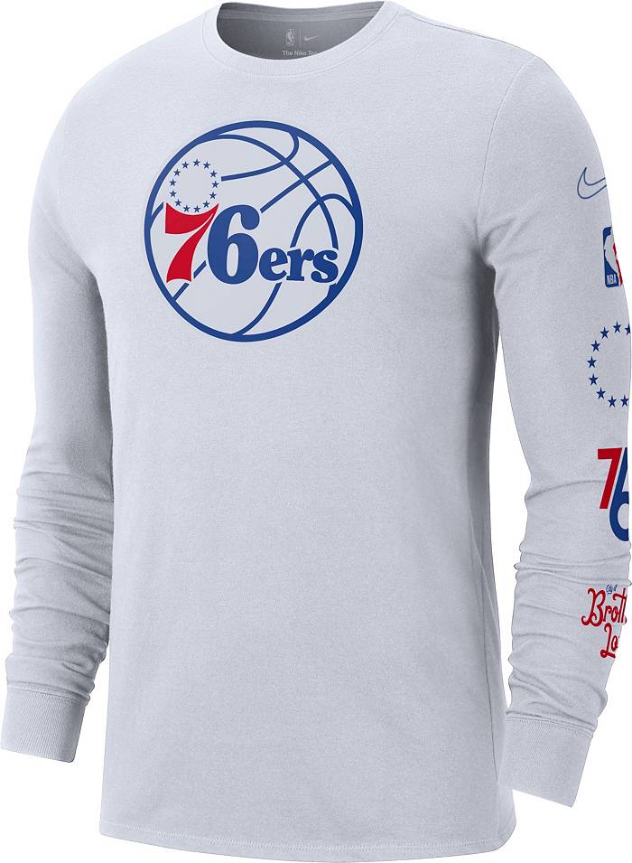 Men's Philadelphia 76ers Design Your Own Crewneck Sweatshirt - NBA