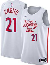 Nike Joel Embiid Philadelphia 76ers City Edition Men's Dri-Fit NBA Swingman Jersey White