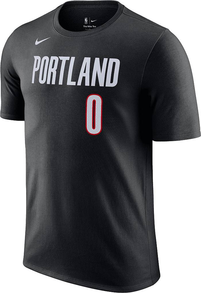 Nike Youth Portland Trail Blazers Damian Lillard #0 Black Swingman