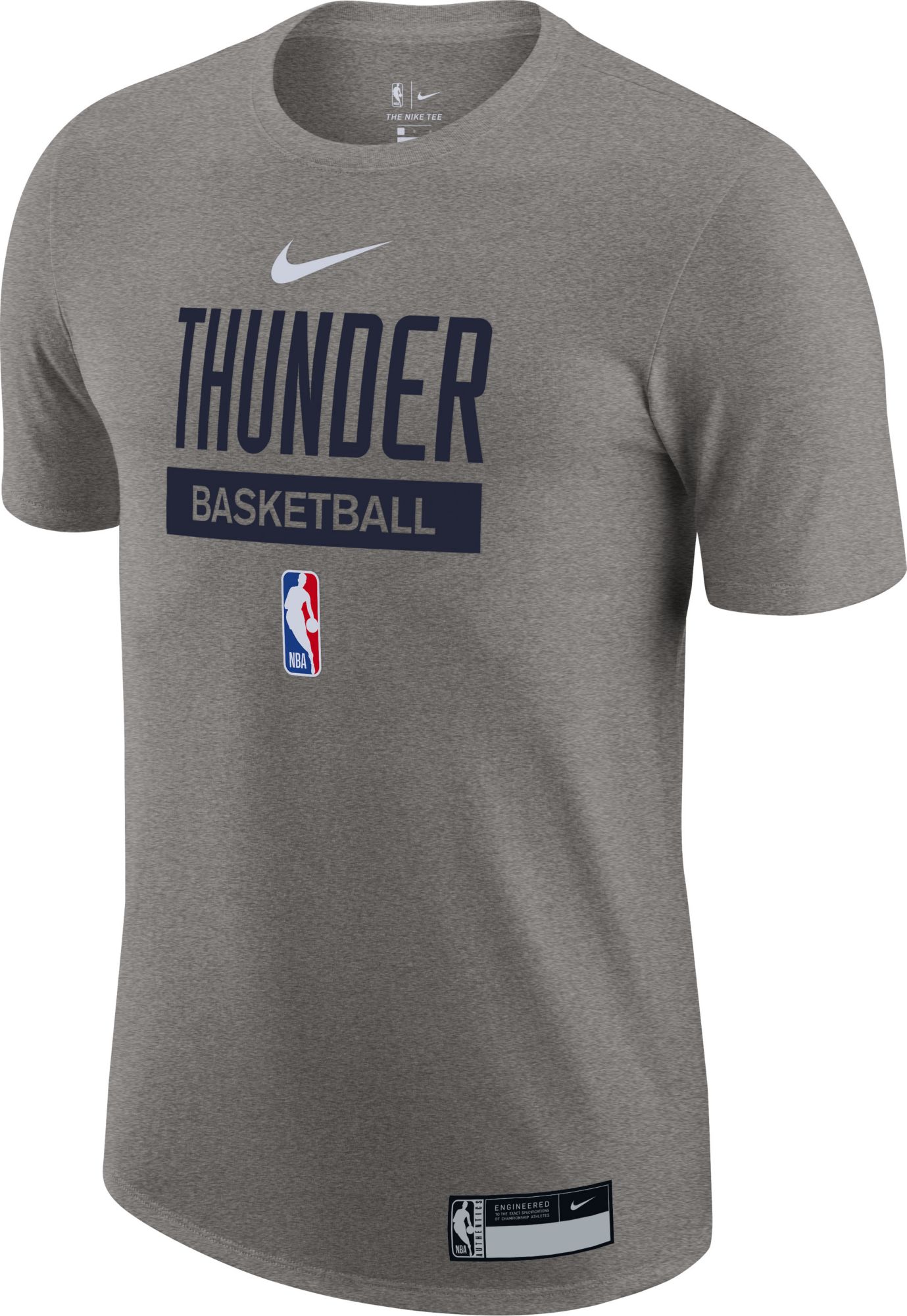 oklahoma city thunder practice shirt