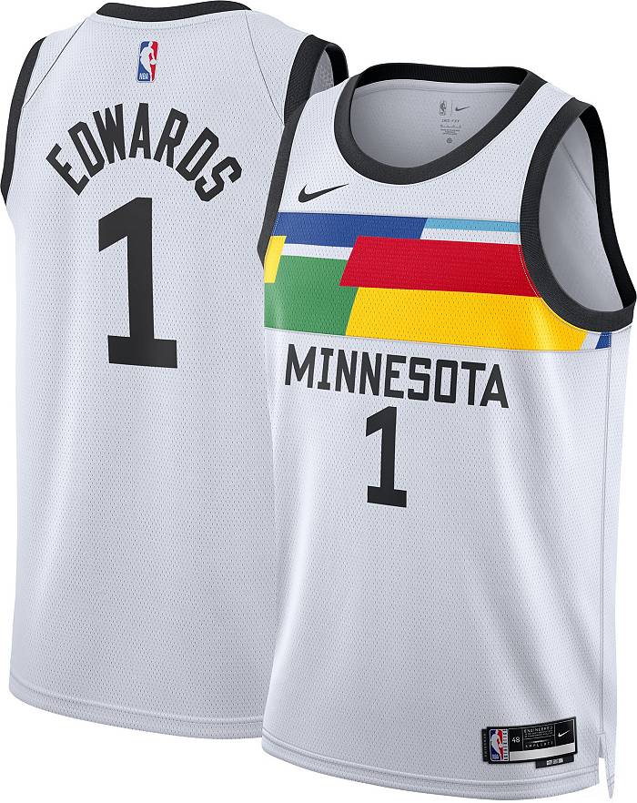 Anthony Edwards Minnesota Timberwolves 2020-21 City Edition Jersey